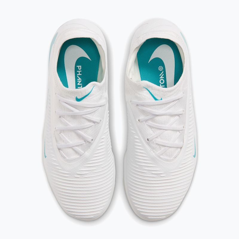 Detské kopačky Nike Phantom 6 Low Pro Jr FG/MG white/white/dusty cactus 4
