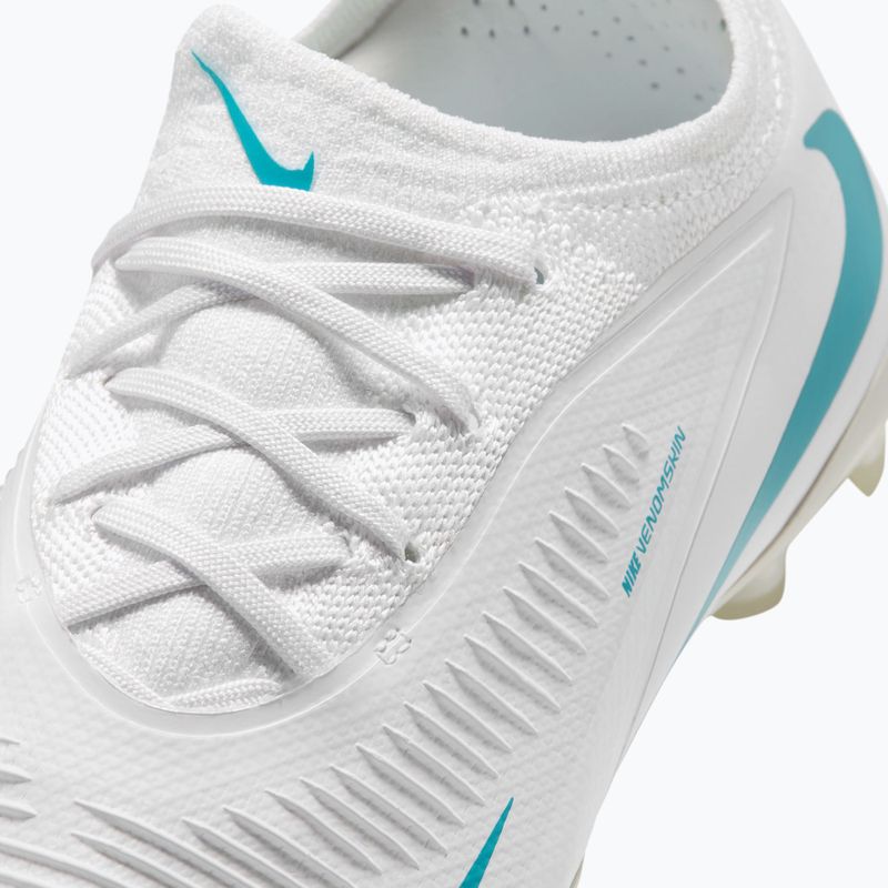 Detské kopačky Nike Phantom 6 Low Pro Jr FG/MG white/white/dusty cactus 7
