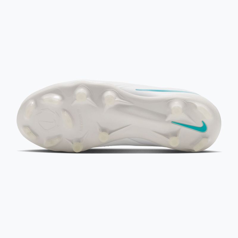 Detské kopačky Nike Phantom 6 Low Pro Jr FG/MG white/white/dusty cactus 9