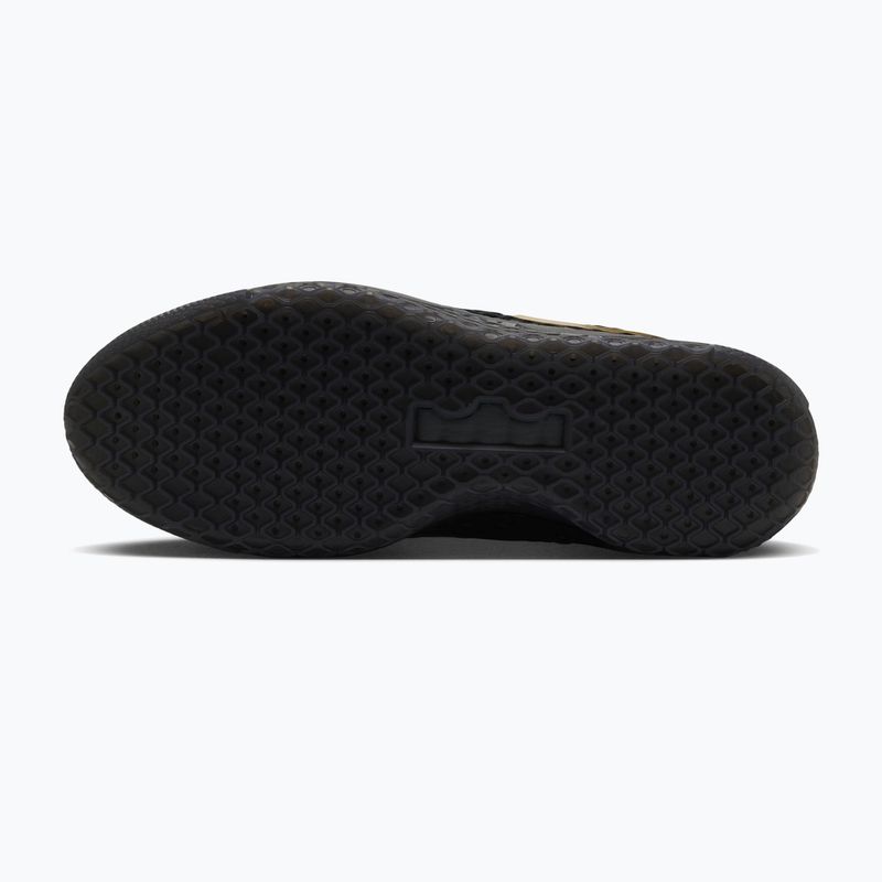Pánske basketbalové topánky Nike LeBron Witness X black/black/iron grey/metallic gold 8