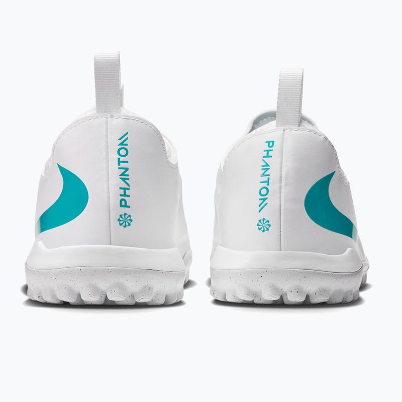 Detské kopačky Nike Phantom 6 Low Academy Jr TF white/white/dusty cactus 2