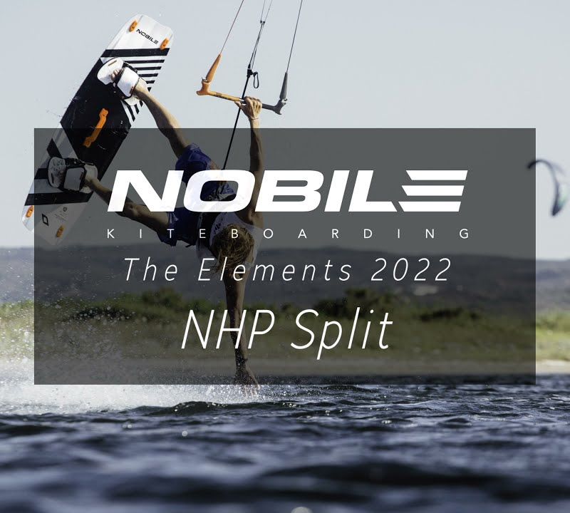 Nobile NHP Split skladací kiteboard čierny K22 9