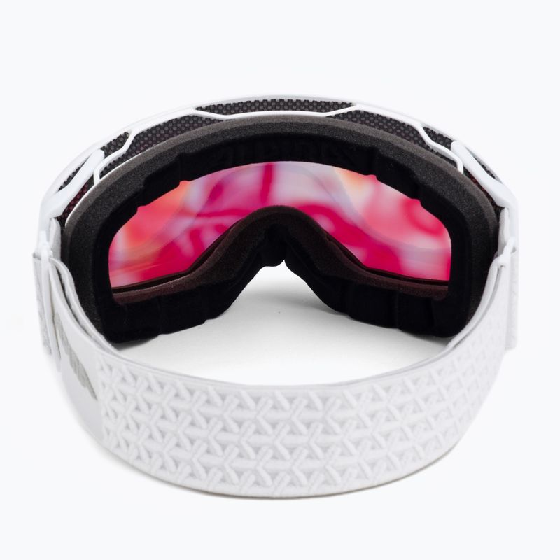 Lyžiarske okuliare Alpina Estetica QV white gloss/gold sph 3