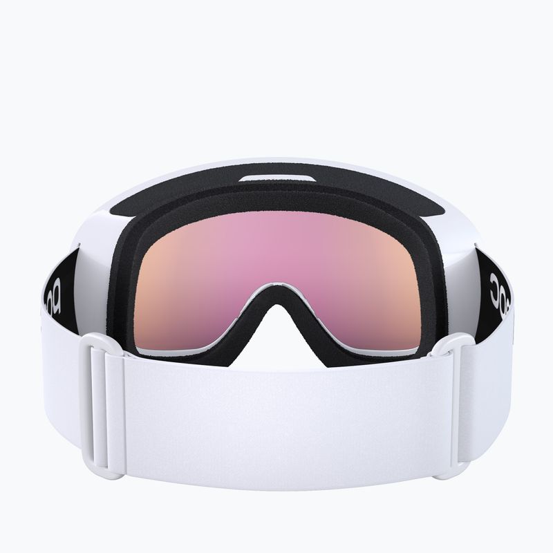 Lyžiarske okuliare POC Fovea Mid Clarity hydrogen white/spektris orange 9