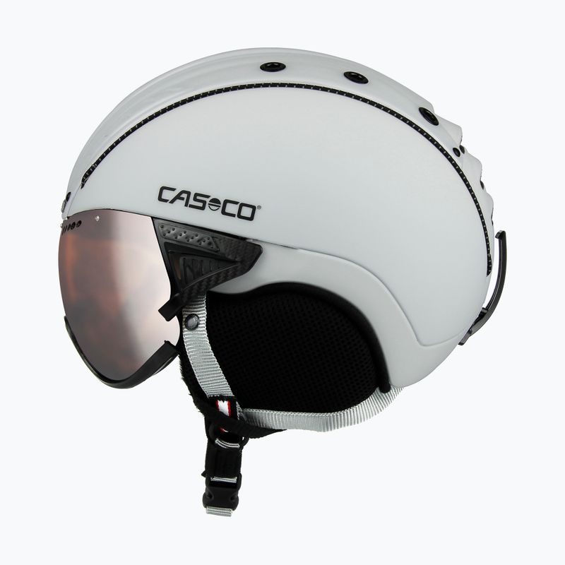 Lyžiarska prilba CASCO SP-2 Visier biela 07.3707 10