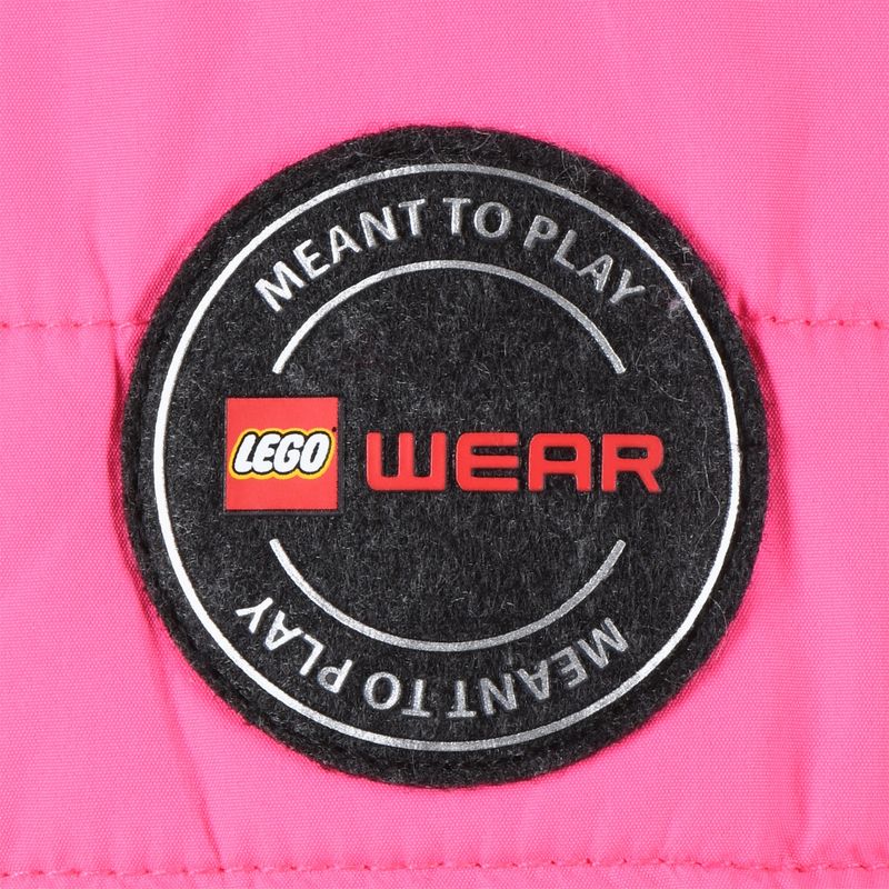 LEGO Lwjazmine 708 detská lyžiarska bunda ružová 11010266 5