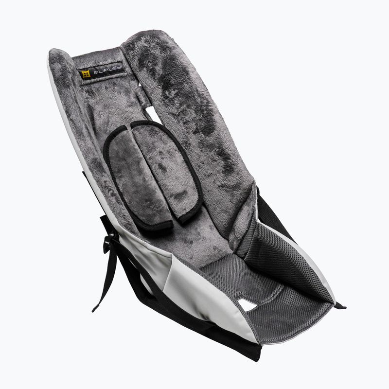 Burley Baby Snuggler sivá sedačka na príves BU-960158