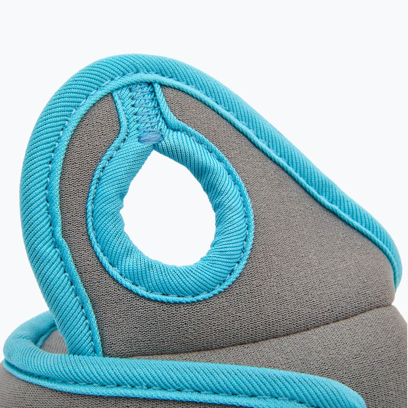 Zápästné závažia Reebook 2 x 0,5 kg sivé RAWT-11070BL 5