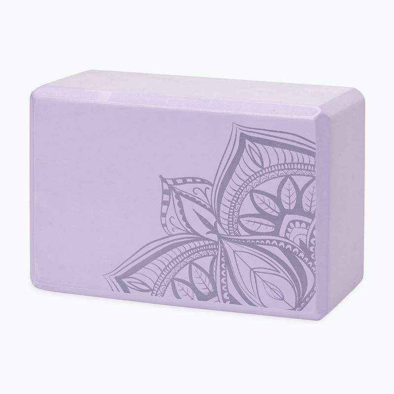 Gaiam kocka na jogu fialová 63748 10