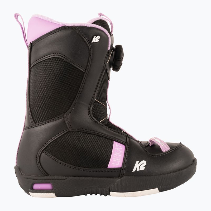 Detské topánky na snowboard K2 Lil Kat black 11F2034 9