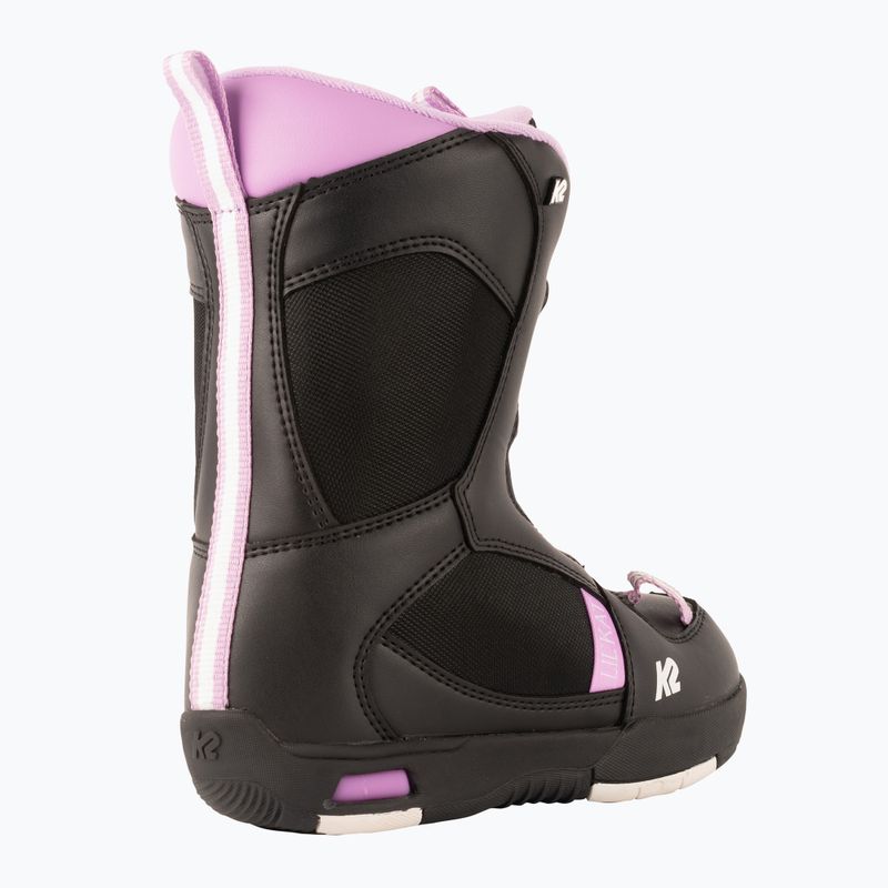 Detské topánky na snowboard K2 Lil Kat black 11F2034 10