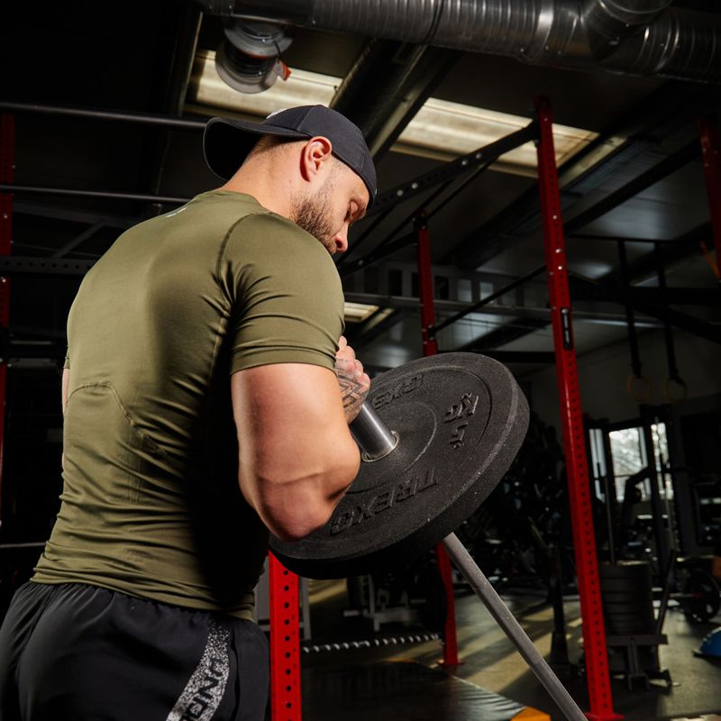 Olympijské nárazníkové závažia XTREXO čierne TRX-BMP5 5 kg 7