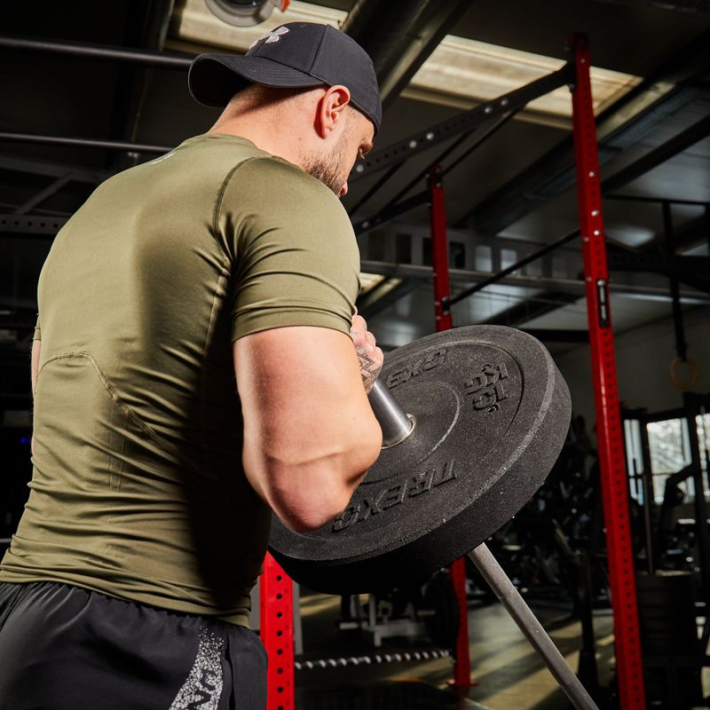 Olympijské nárazníkové závažia XTREXO čierne TRX-BMP1 1 kg 9