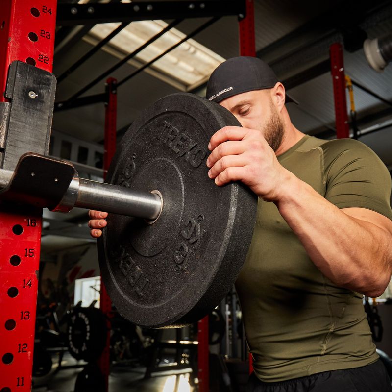 Olympijské nárazníkové závažia XTREXO čierne TRX-BMP1 1 kg 10