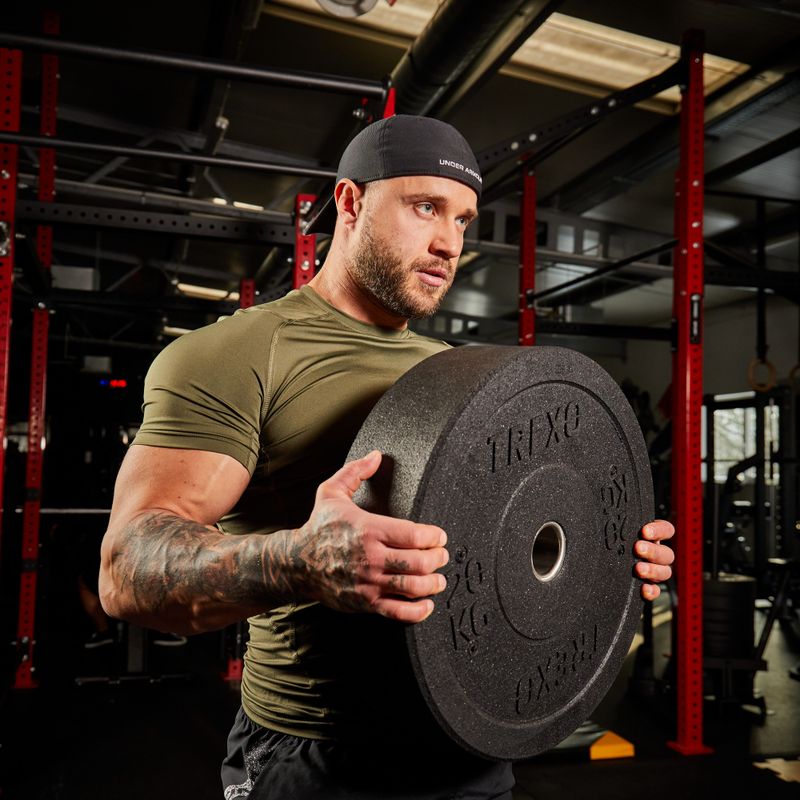 Olympijské nárazníkové závažia XTREXO čierne TRX-BMP2 2 kg 6