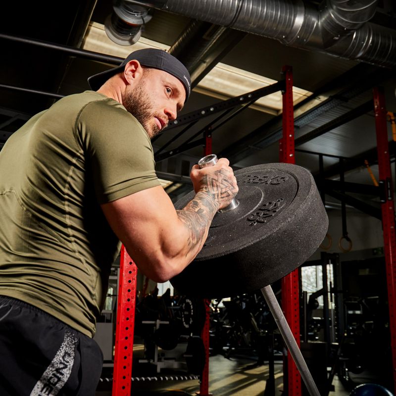 Olympijské nárazníkové závažia XTREXO čierne TRX-BMP2 2 kg 7