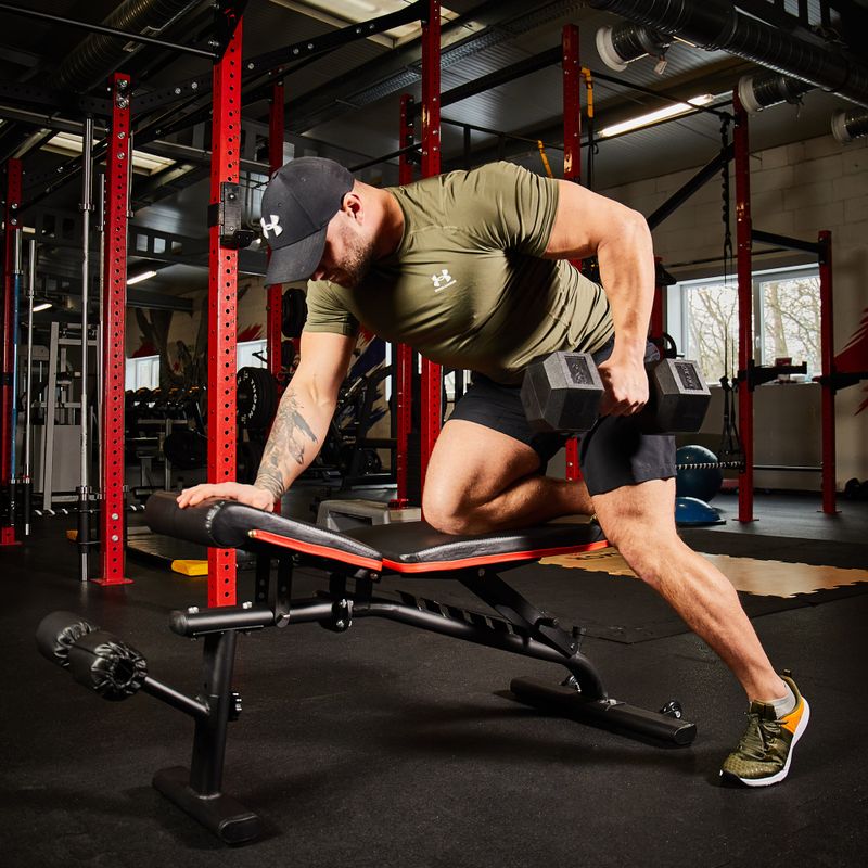 Tréningová lavica XTREXO B100 čierna 6