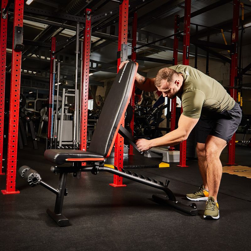 Tréningová lavica XTREXO B100 čierna 10