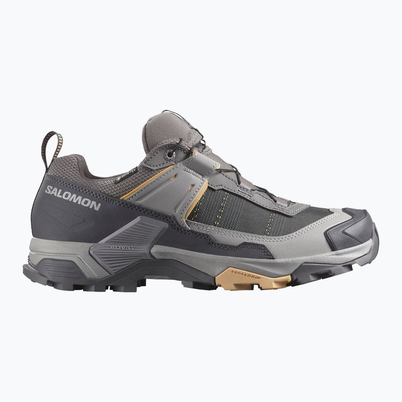 Dámske trekové topánky Salomon X ULTRA 5 GTX plum kitten / nine iron / soft clay