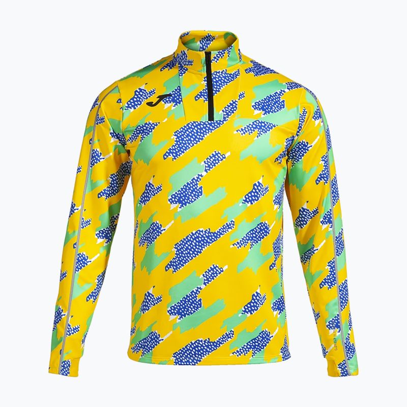 Pánska bežecká mikina Joma R-Trail Nature žltá 4