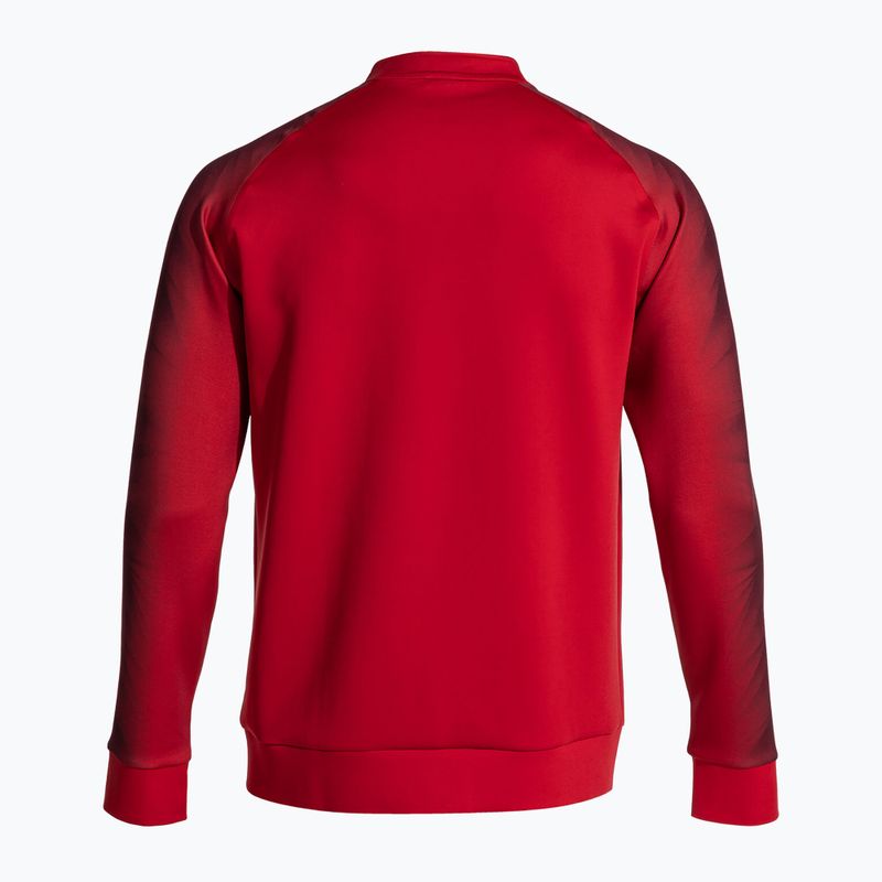 Pánska bežecká mikina Joma Elite XI Full Zip red 3