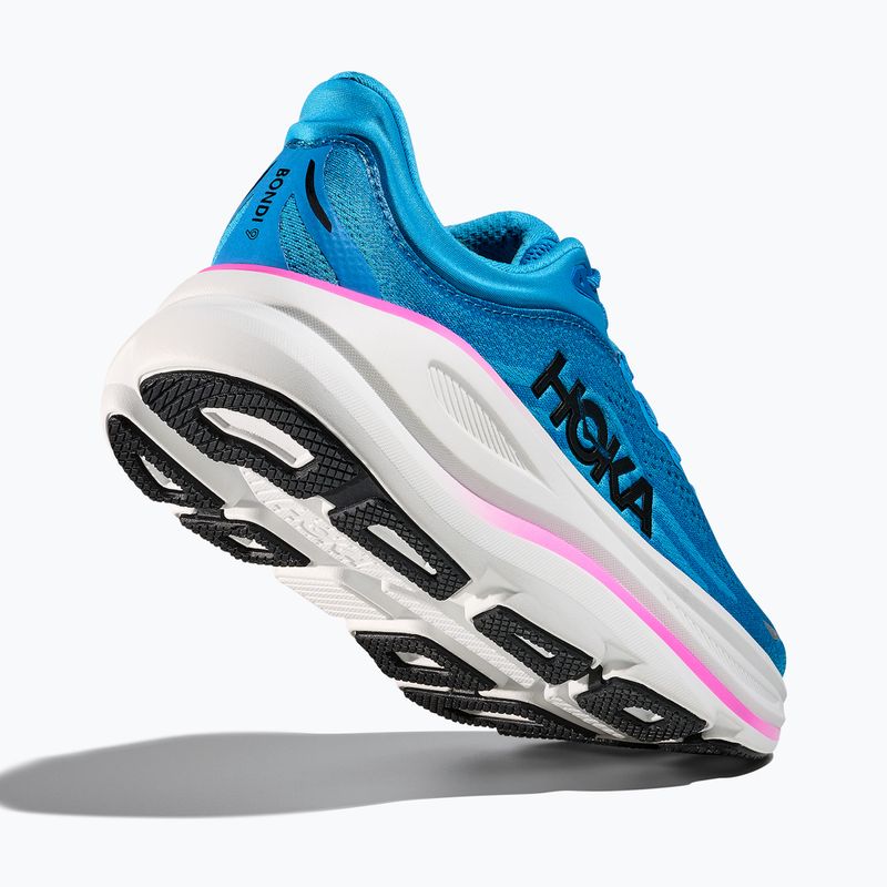 Dámske bežecké topánky HOKA Bondi 9 skyward blue/neon fuchsia 5
