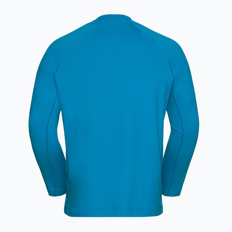 Pánske tričko longsleeve Jack Wolfskin Prelight Trail Crew aurora blue 6