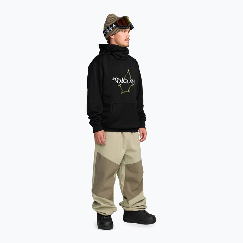 Pánska snowboardová mikina Volcom Hydro Riding Hoodie black 2