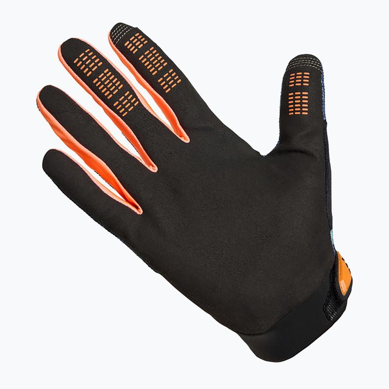 Pánske cyklistické rukavice Fox Racing Ranger Image Print arctic blue 3