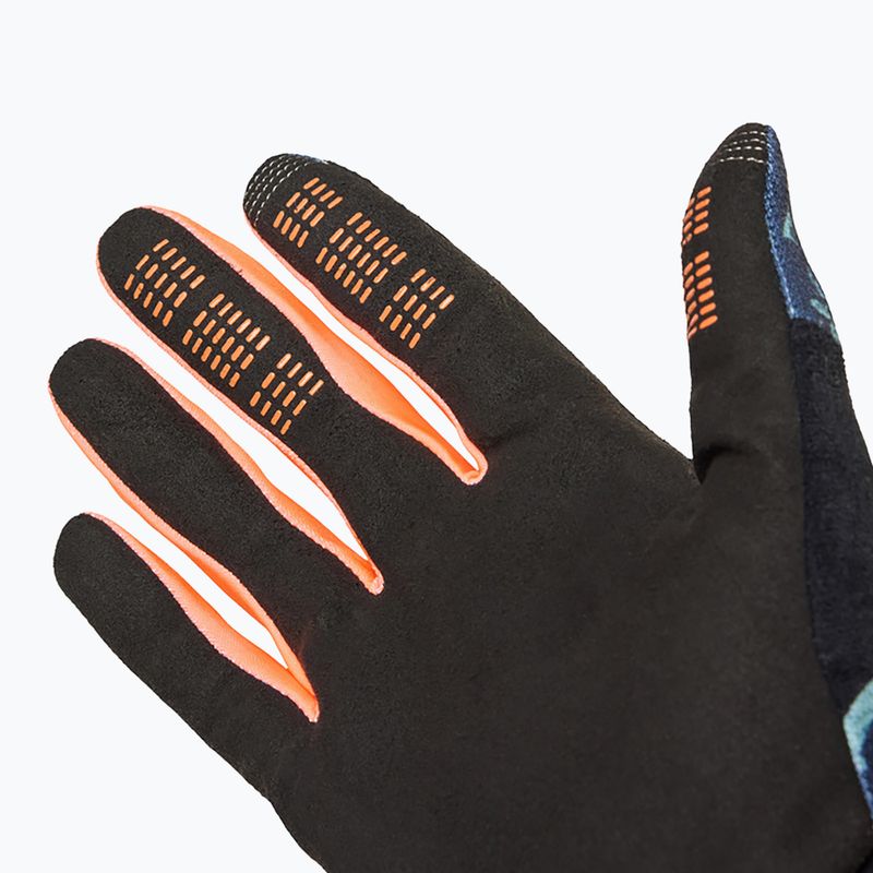 Pánske cyklistické rukavice Fox Racing Ranger Image Print arctic blue 4