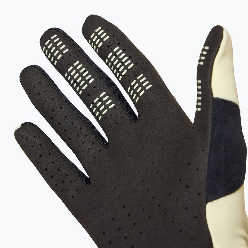 Pánske cyklistické rukavice Fox Racing Flexair lime 4