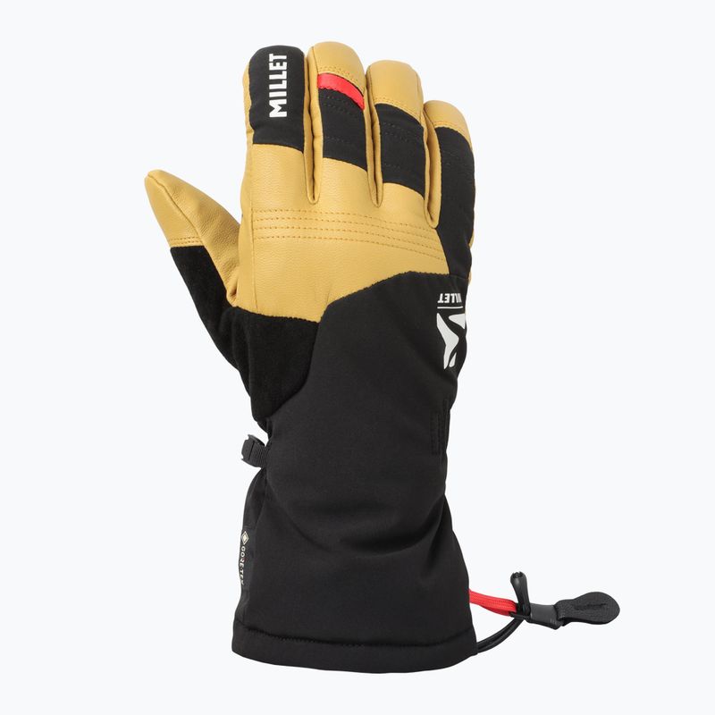 Pánske lyžiarske rukavice Millet Cosmic GTX brown 2