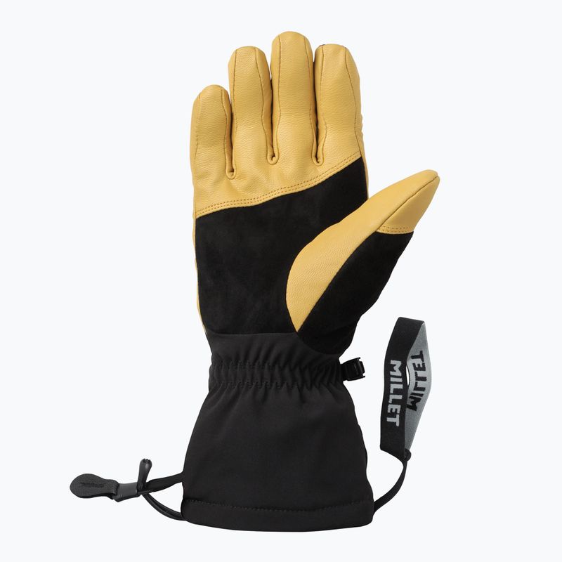 Pánske lyžiarske rukavice Millet Cosmic GTX brown 3