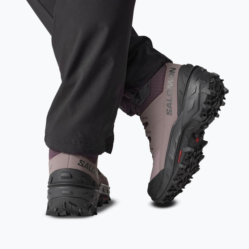 Dámske trekingové topánky Salomon Crosstrak Powder WP nine iron/shark 7
