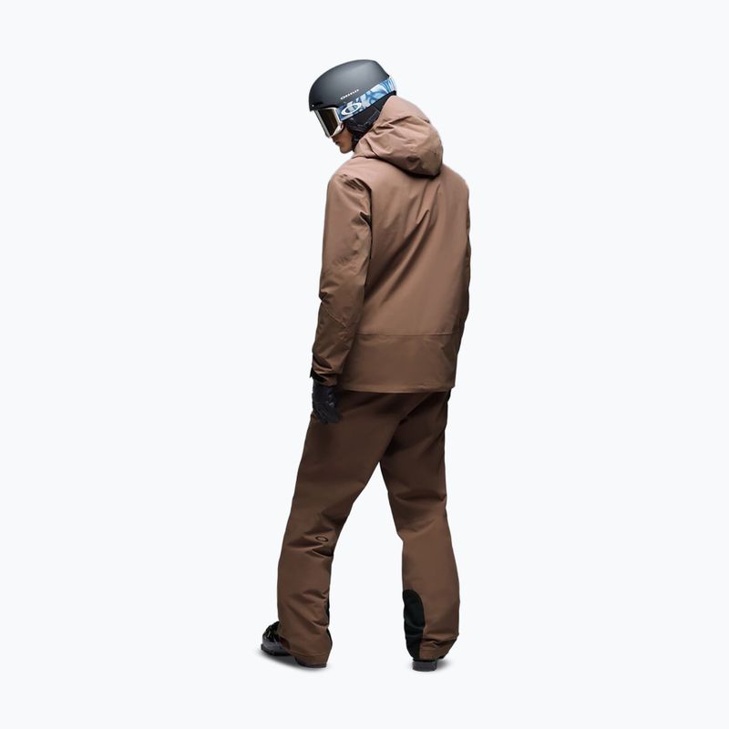 Pánske lyžiarske nohavice Oakley Canopy Insulated dark umber 3
