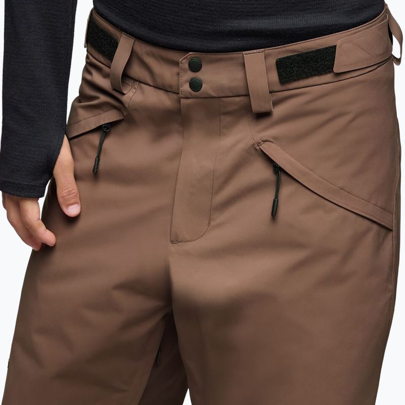 Pánske lyžiarske nohavice Oakley Canopy Insulated dark umber 4