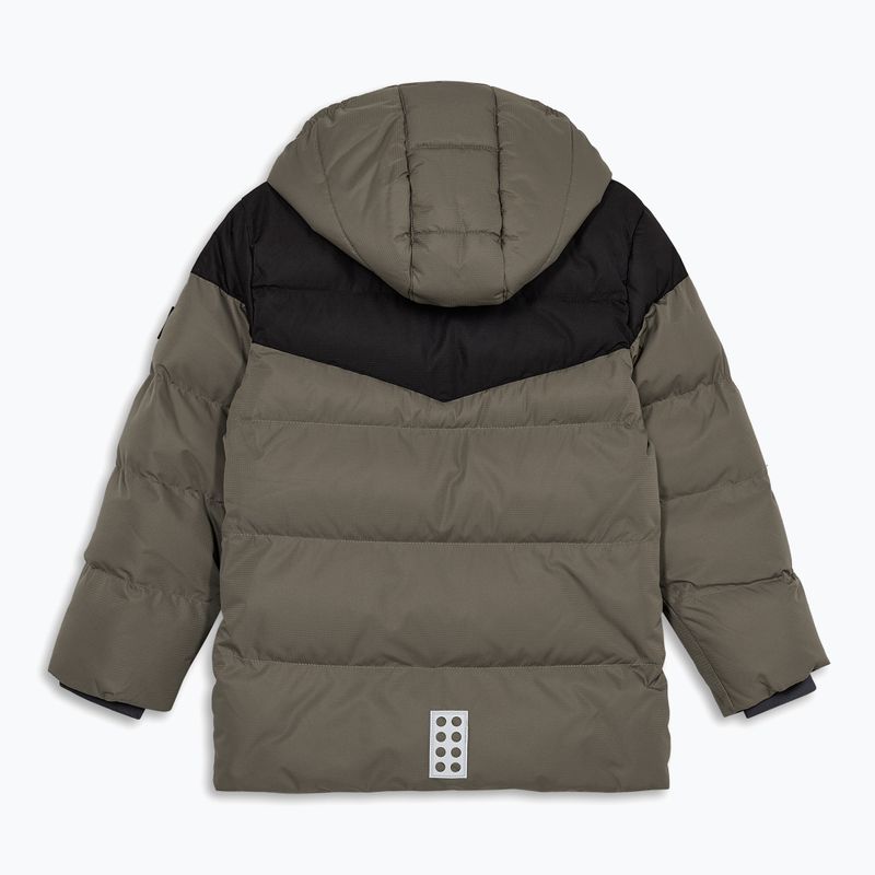 Detská zateplená bunda LEGO Lwjebel 733 light brown 2