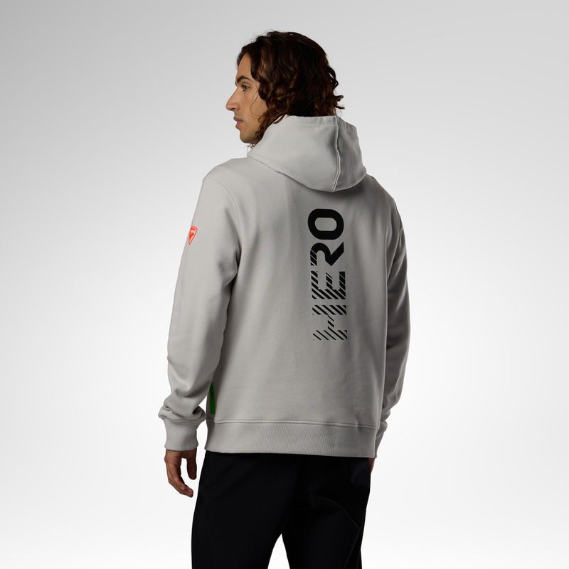 Pánska mikina Rossignol Hero Hoodie light grey 3