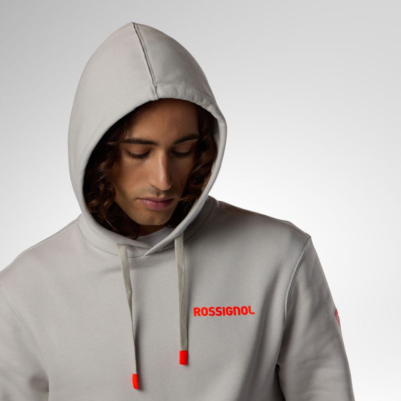 Pánska mikina Rossignol Hero Hoodie light grey 5