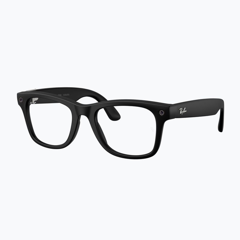 Okuliare s kamerou Ray-Ban Meta Wayfarer matte black/trs g.green