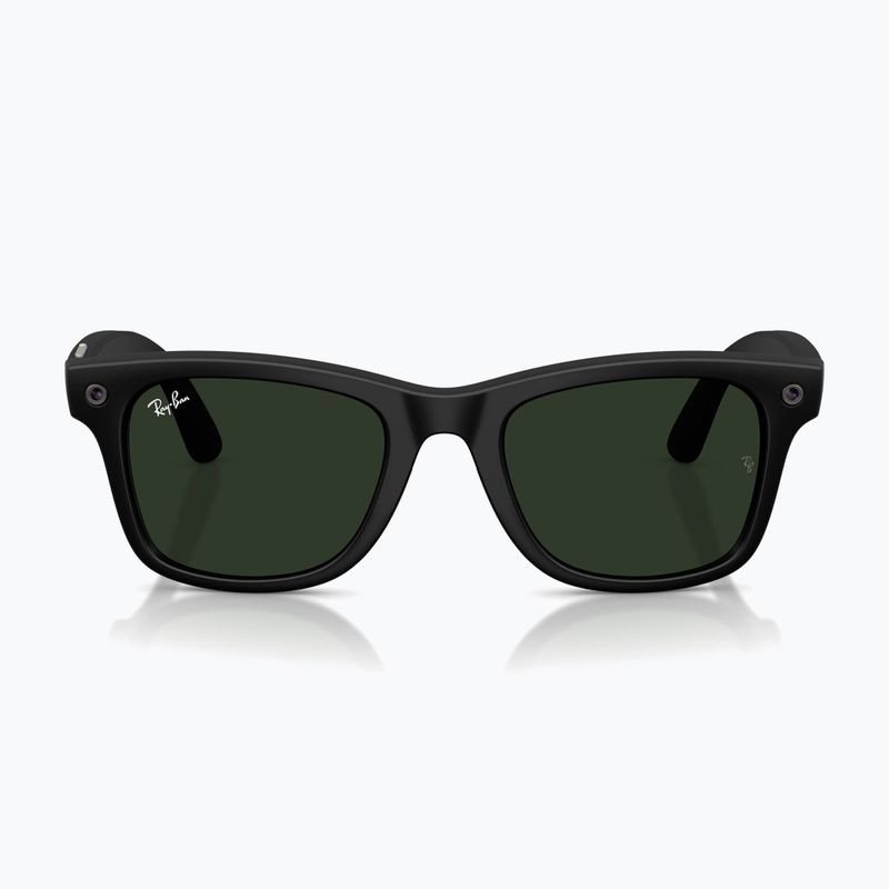 Okuliare s kamerou Ray-Ban Meta Wayfarer matte black/trs g.green 8