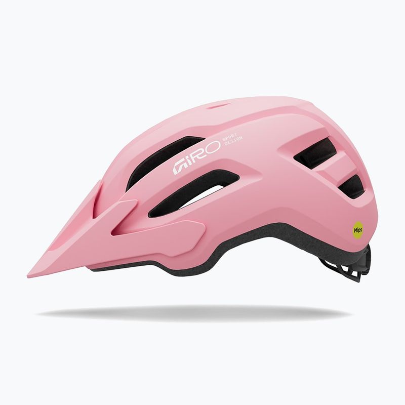Detská cyklistická prilba Giro Fixture II MIPS matte light pink 2