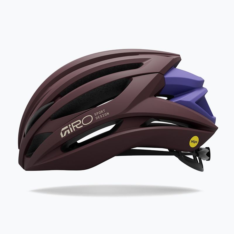 Cyklistická prilba Giro Syntax MIPS matte dark maroon 2