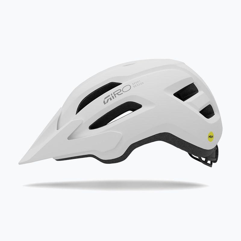 Cyklistická prilba Giro Fixture II MIPS matte white/grey 2