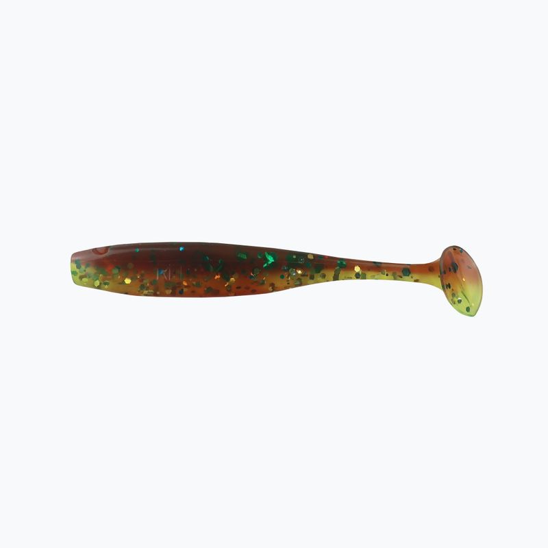 Relax Bass 2.5 Laminovaná gumová nástraha 4 ks chartreuse-silver glitter BAS25