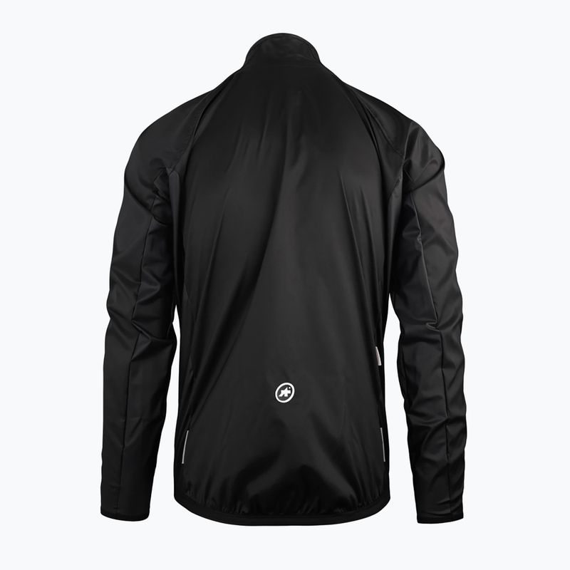 ASSOS Mille GT Wind pánska cyklistická bunda čierna 13.32.339.18 4