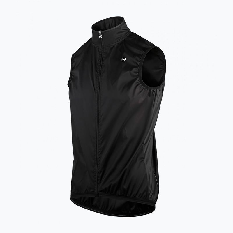 ASSOS Mille GT Wind pánska cyklistická vesta čierna 13.34.338.18 3