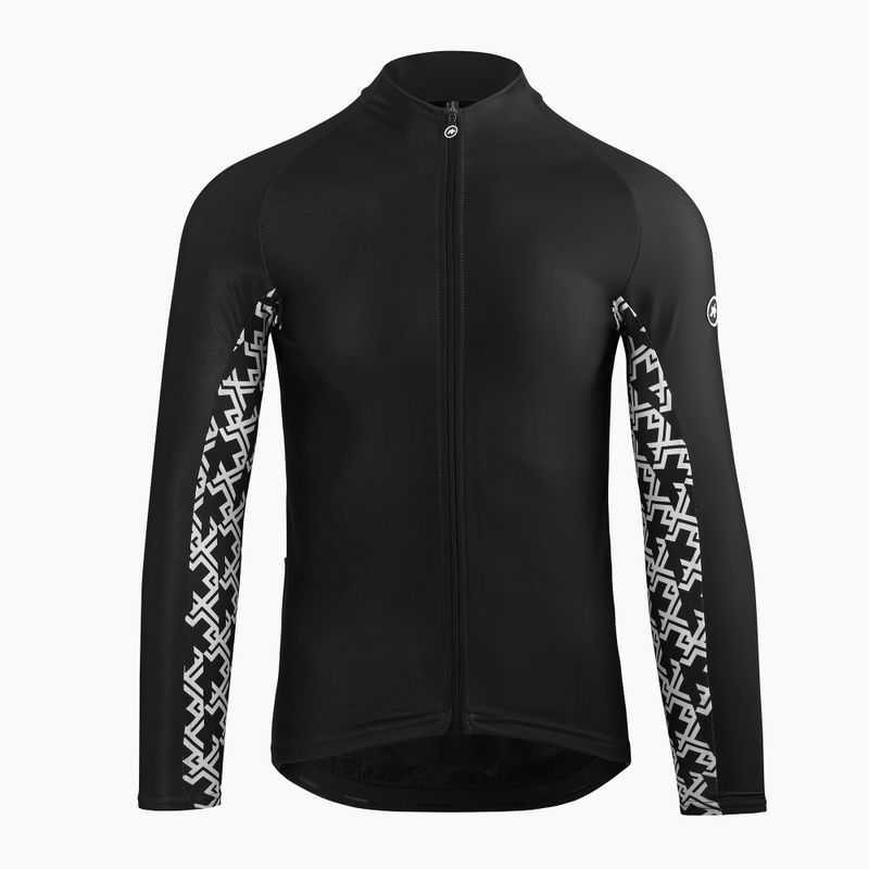 Cyklistická mikina ASSOS Mille GT Spraing Fall LS čierna