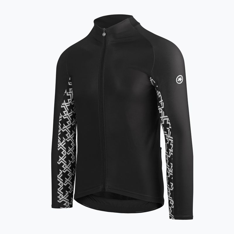 Cyklistická mikina ASSOS Mille GT Spraing Fall LS čierna 2