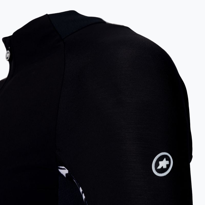 ASSOS Mille GT Spring Fall pánsky cyklistický dres čierny 11.30.344.18 3